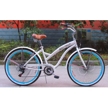 2015 nueva 7speed 120h aleación Rim Beach Cruiser Bike (FP-BCB-C034)